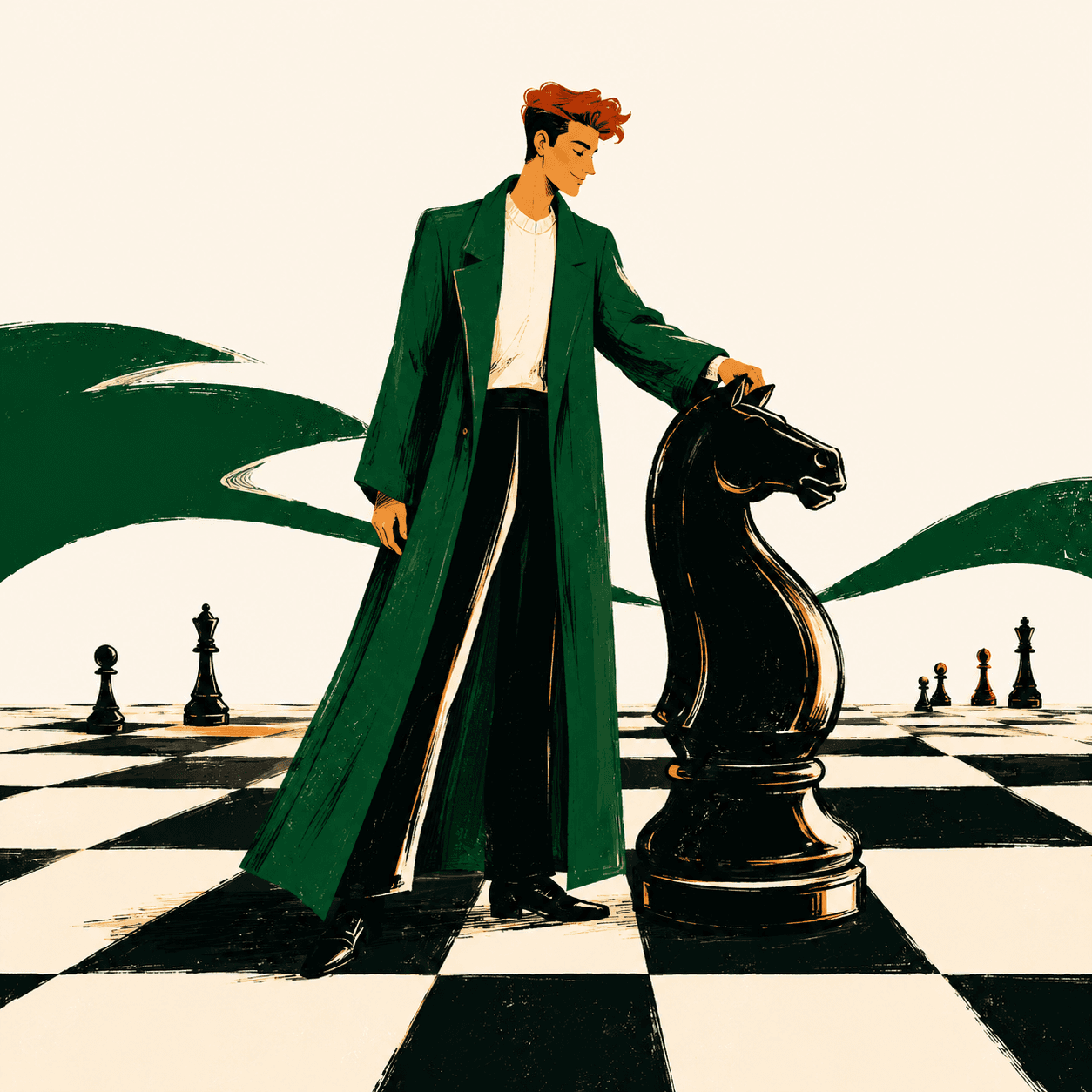 Ilustração do arquétipo O Estrategista