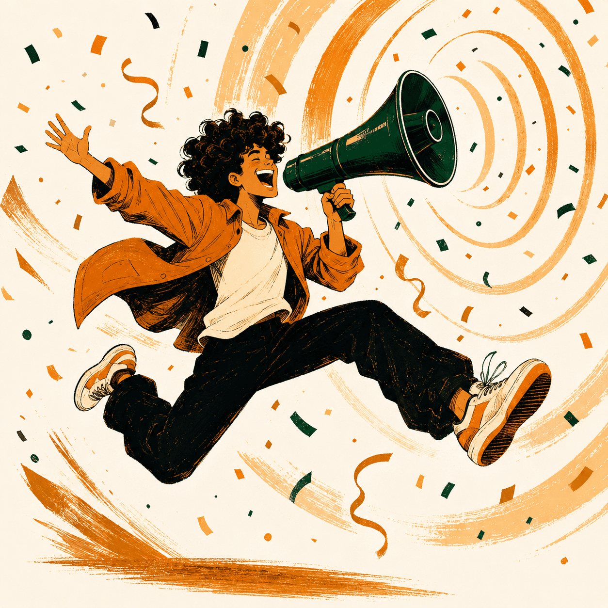 Ilustração do arquétipo O Lançador